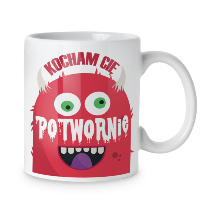 Kubek Kocham cię potwornie