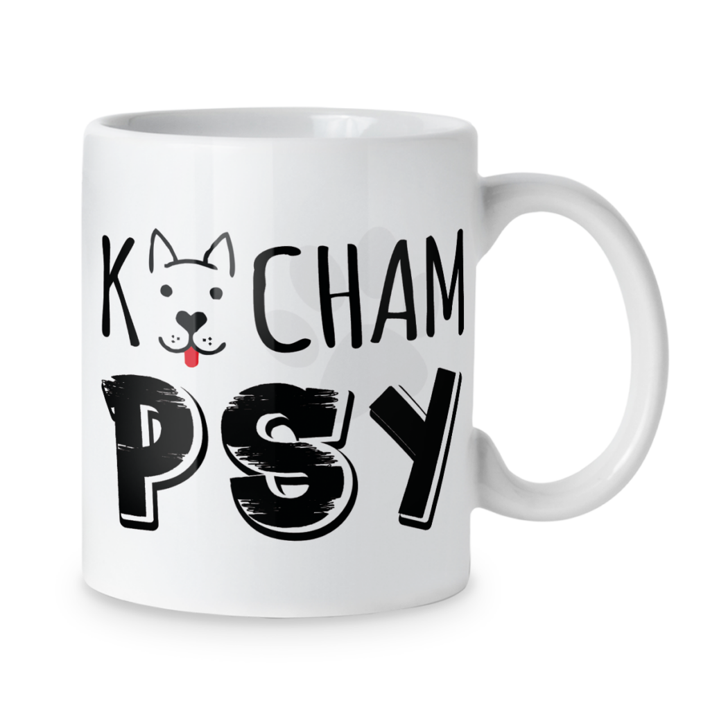 Kubek Kocham psy