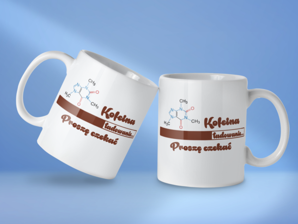 Kubek Kofeina ładowanie proszę czekać - obrazek 2