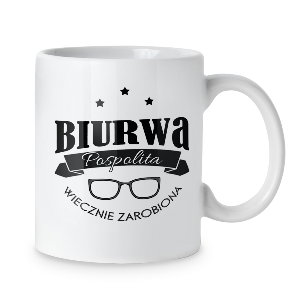 Kubek Biurwa pospolita wiecznie zarobiona