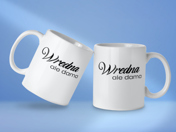 Kubek Wredna ale dama - obrazek 2