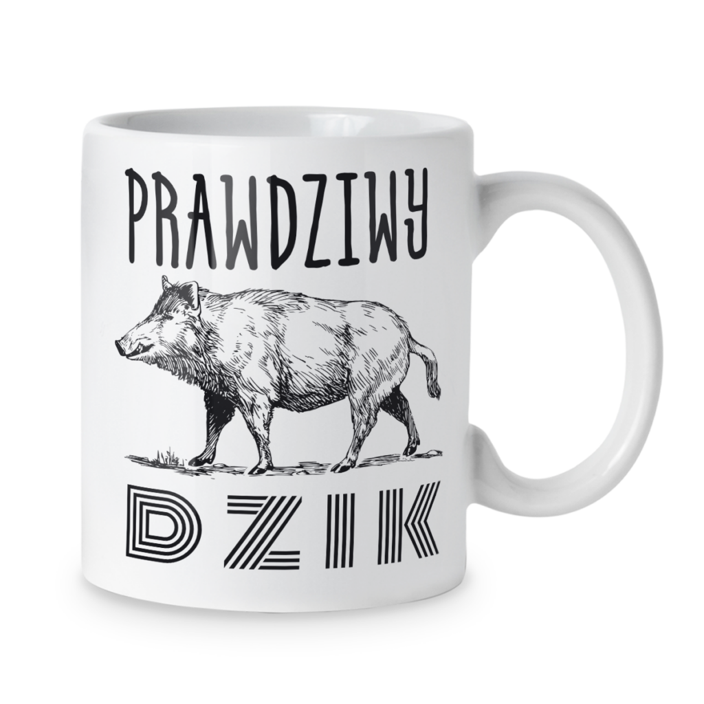Kubek Prawdziwy dzik