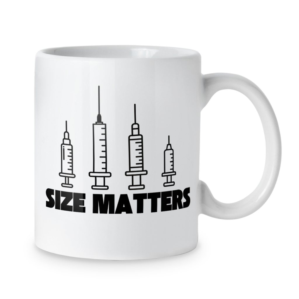 Kubek Size matters medyk