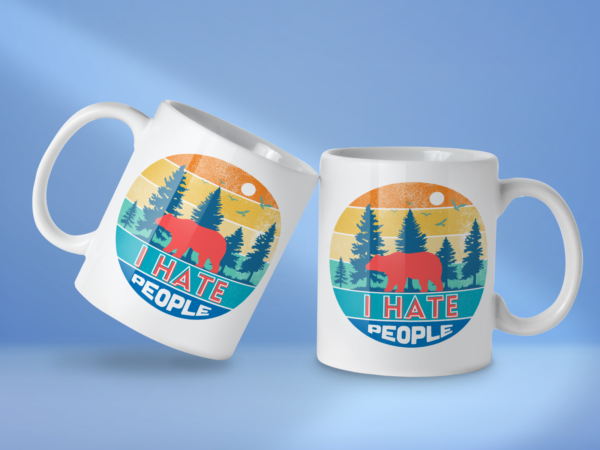 Kubek I hate people - obrazek 2