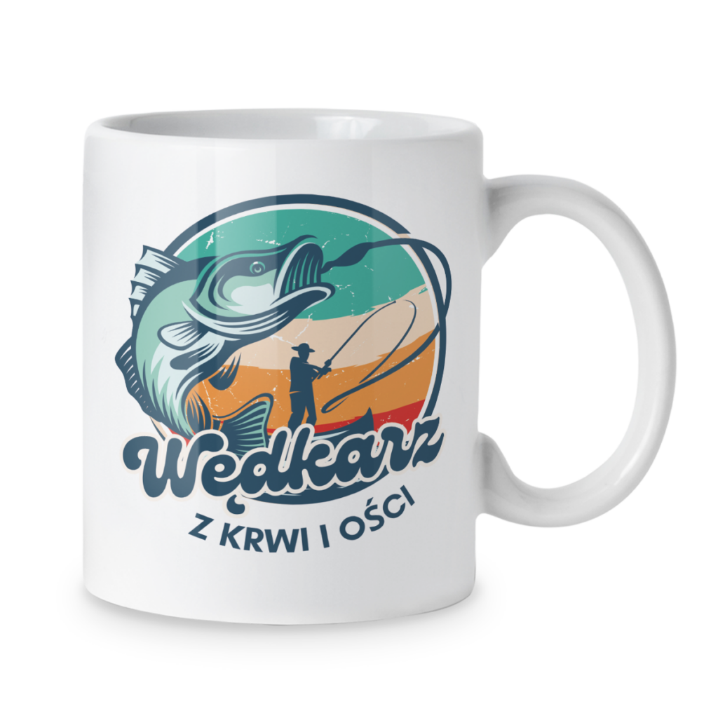Kubek Wędkarz z krwi i ości