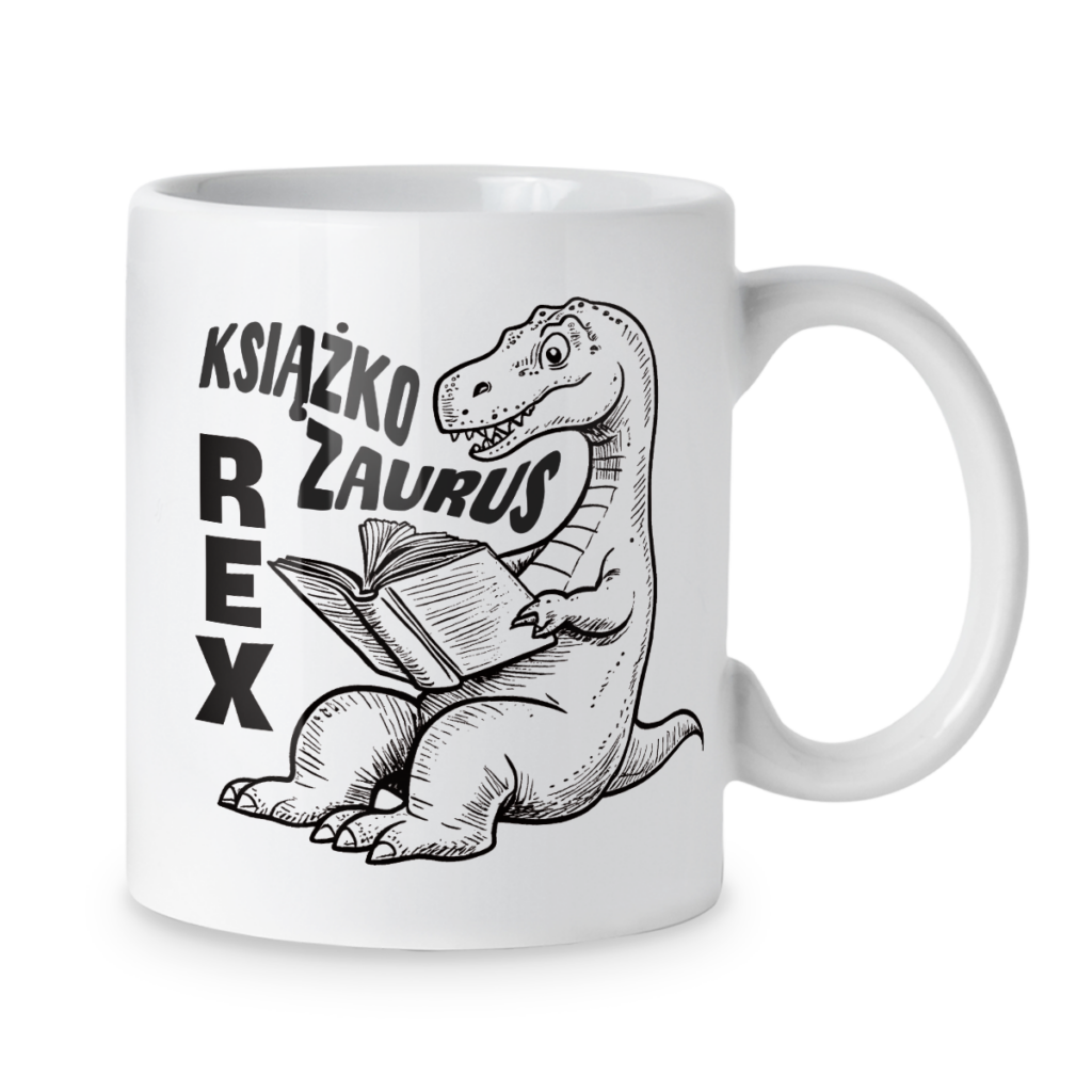 Kubek Książko zaurus rex