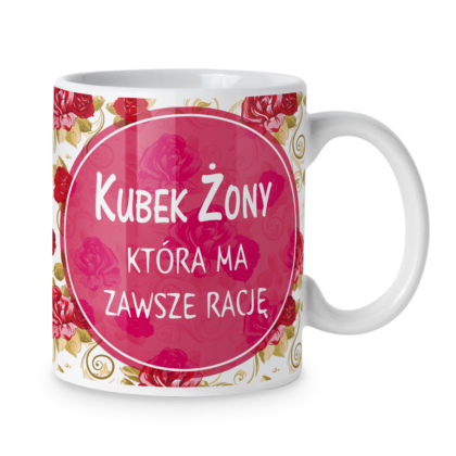 Kubek żony która ma zawsze rację