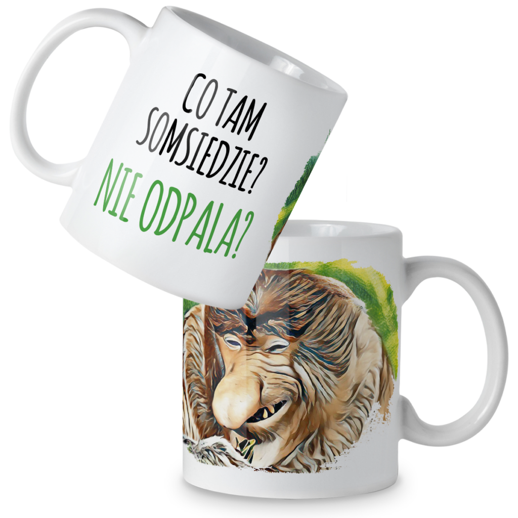 Kubek Nosacz co tam somsiedzie nie odpala