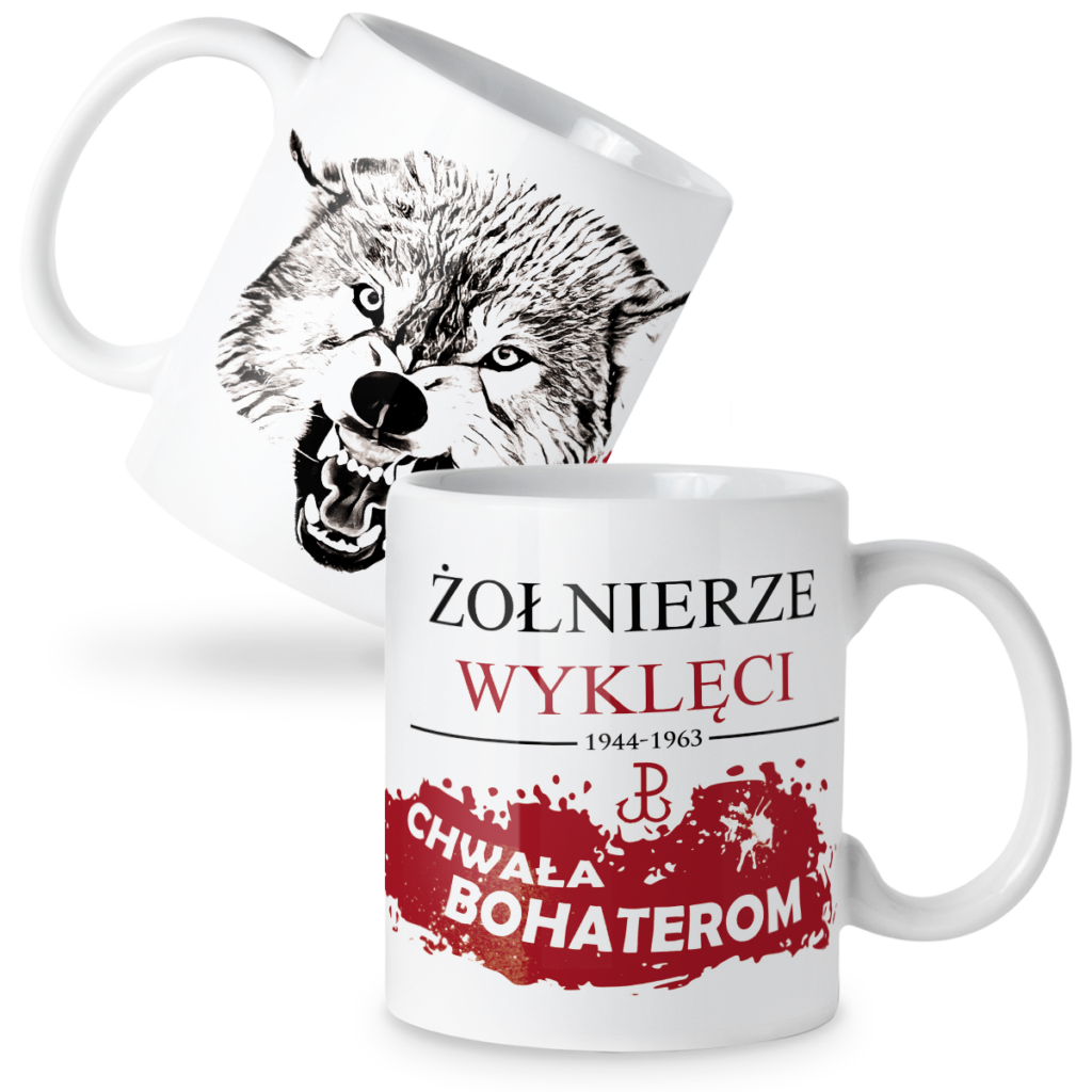 Kubek Żołnierze wyklęci chwała bohaterom