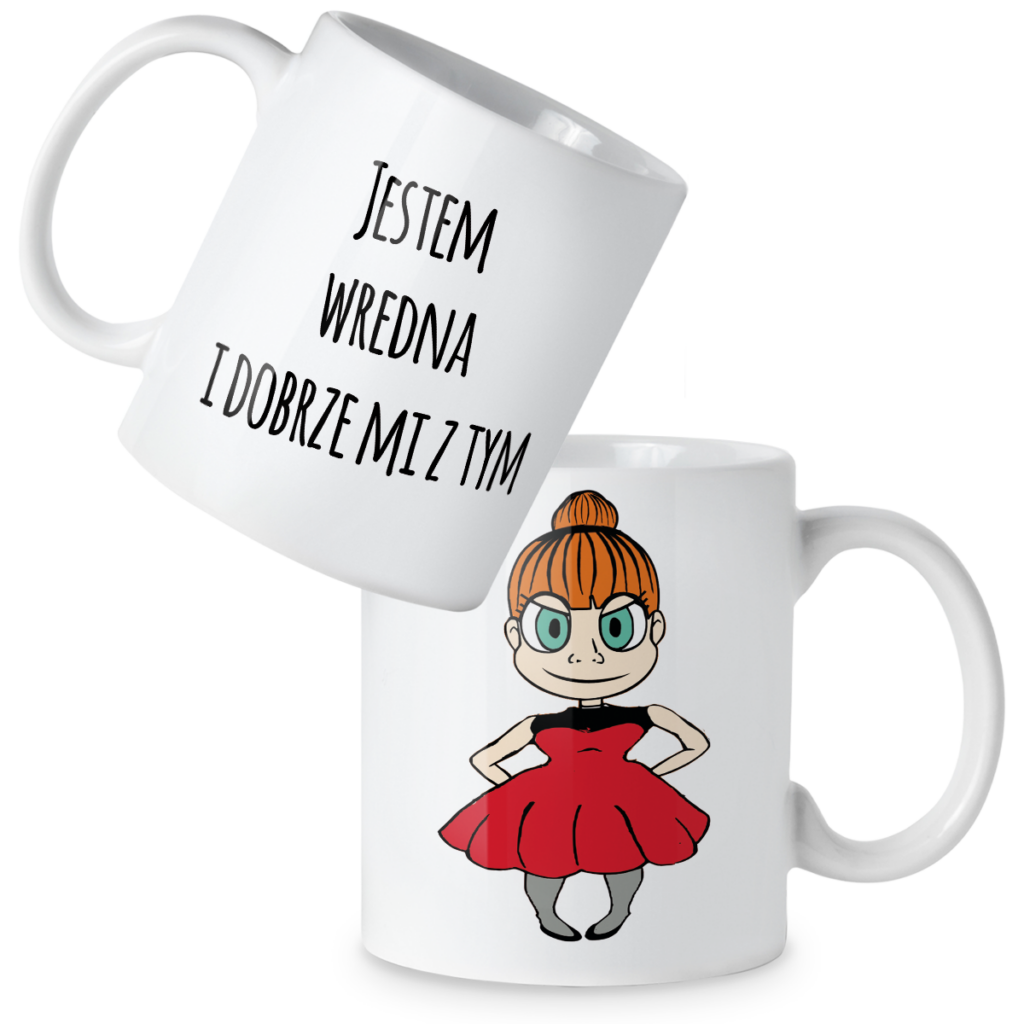 Kubek Jestem wredna i dobrze mi z tym