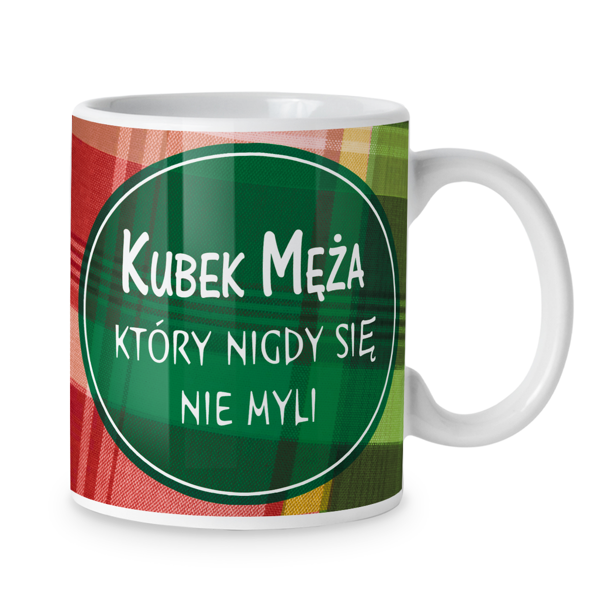 Kubek Kubek męża który nigdy się nie myli