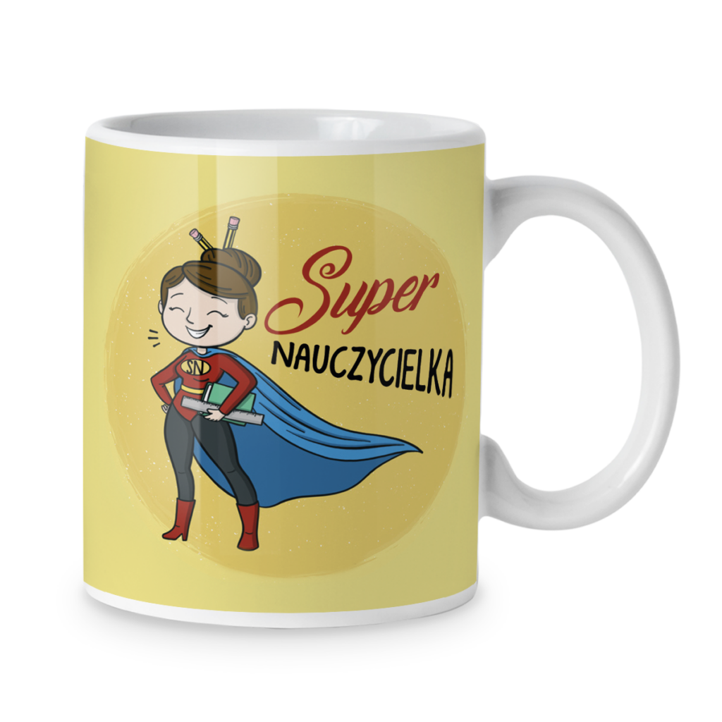 Kubek Super nauczycielka