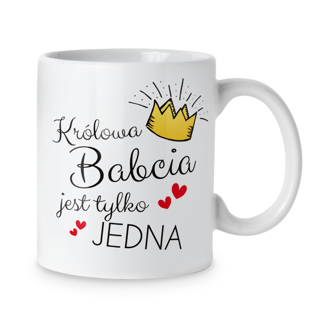 Kubek Królowa Babcia jest tylko jedna