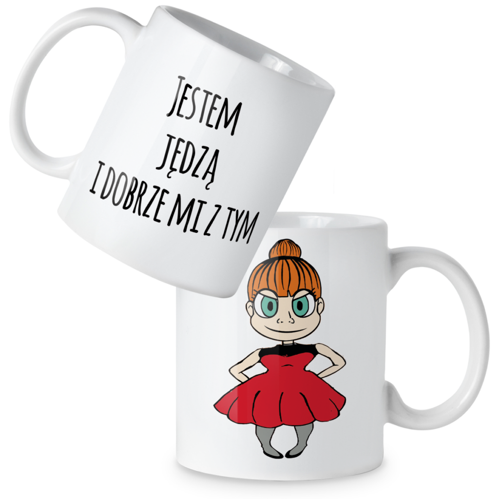 Kubek Jestem jędzą i dobrze mi z tym