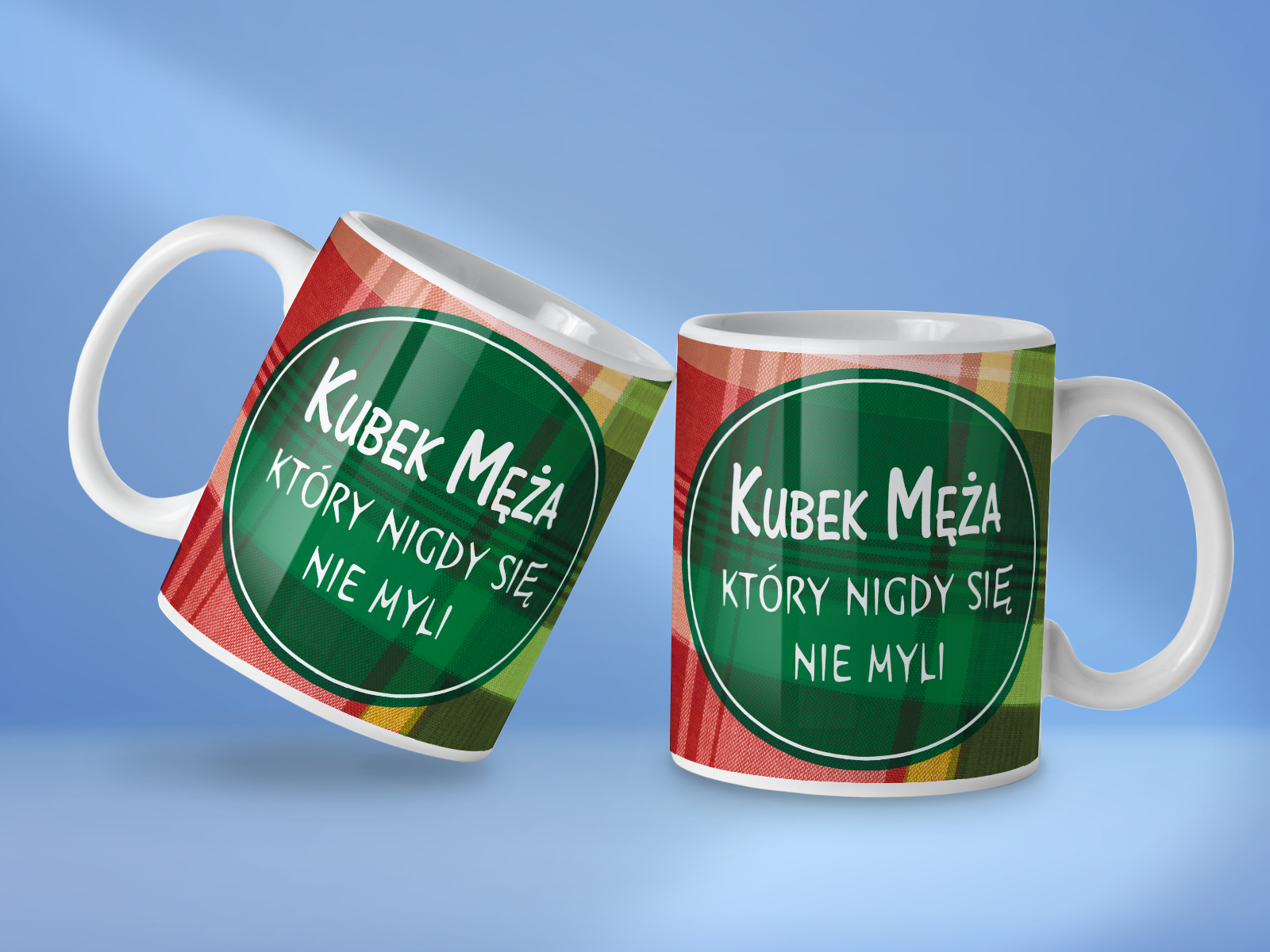 Kubek Kubek męża który nigdy się nie myli - obrazek 2