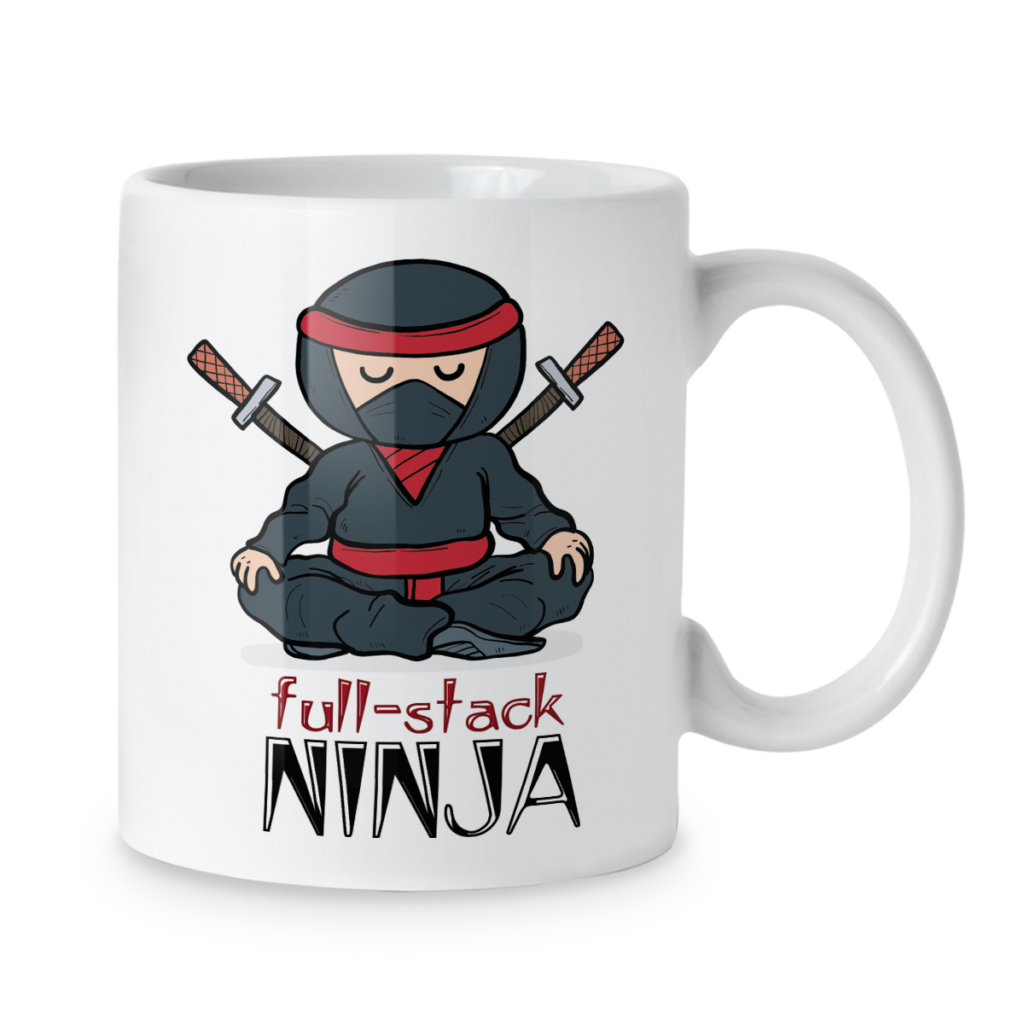 Kubek Fullstack ninja