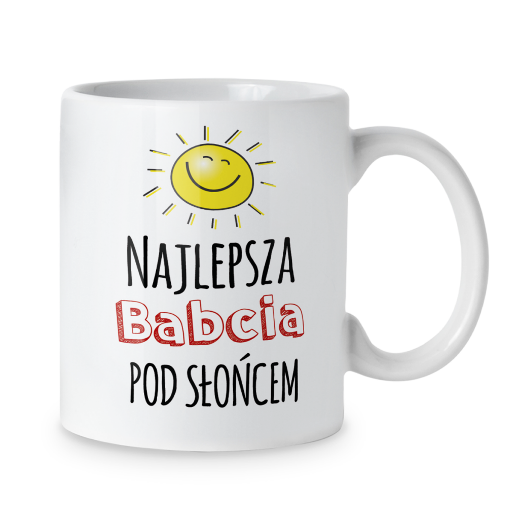 Kubek Najlepsza babcia pod słońcem