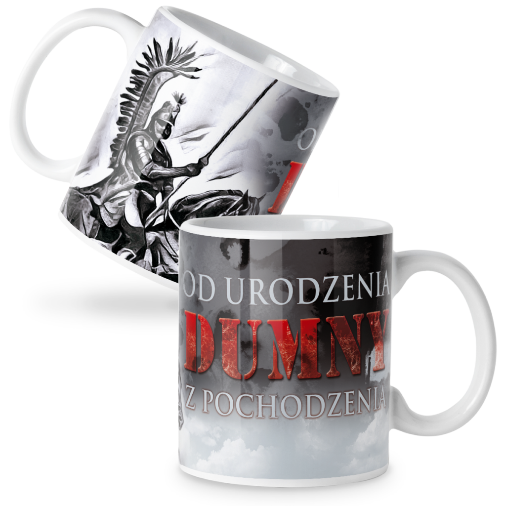 Kubek Od urodzenia dumny z pochodzenia