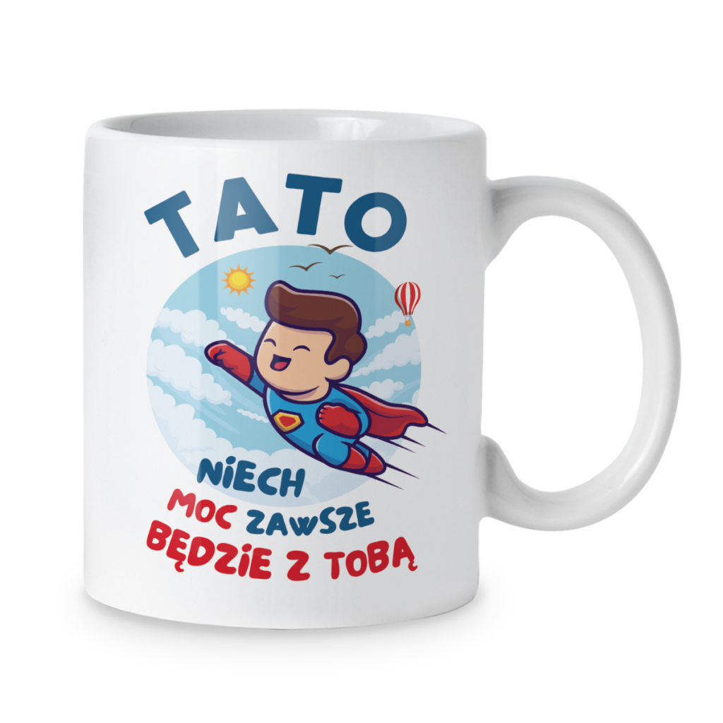 Kubek Tato niech moc zawsze będzie z tobą