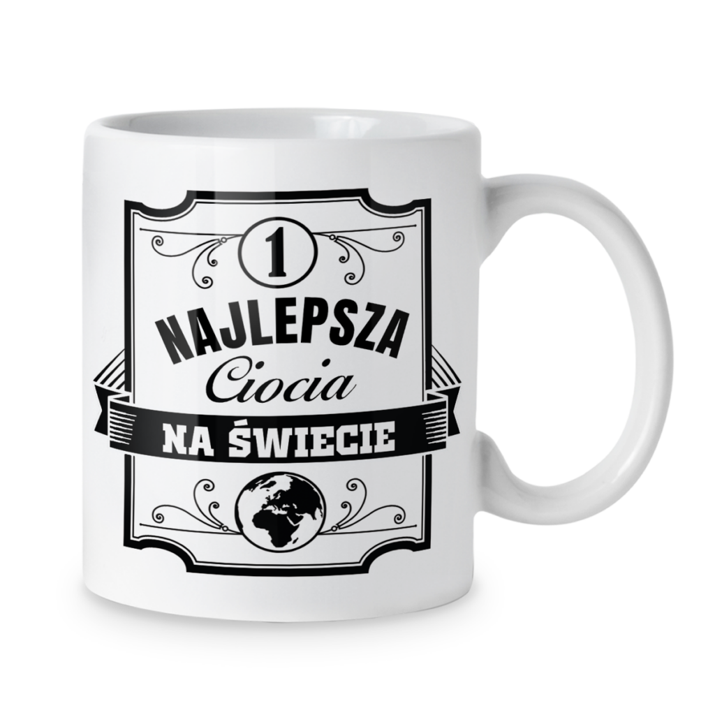 Kubek Najlepsza ciocia na świecie