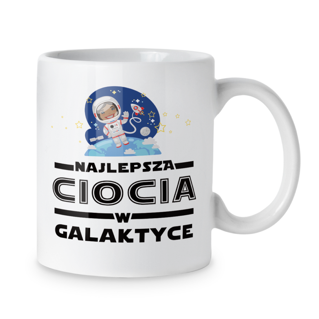 Kubek Najlepsza ciocia w galaktyce