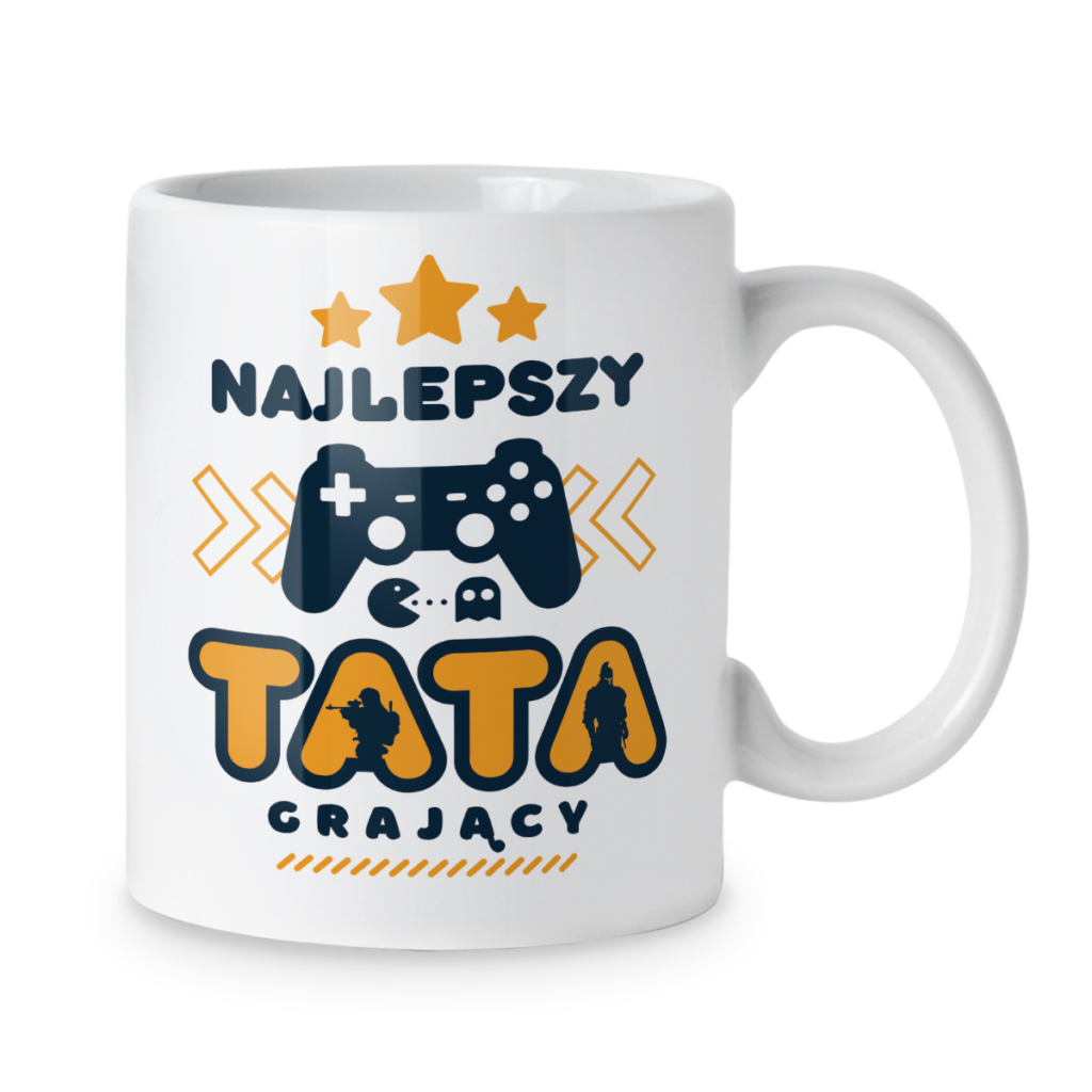 Kubek Najlepszy tata grający