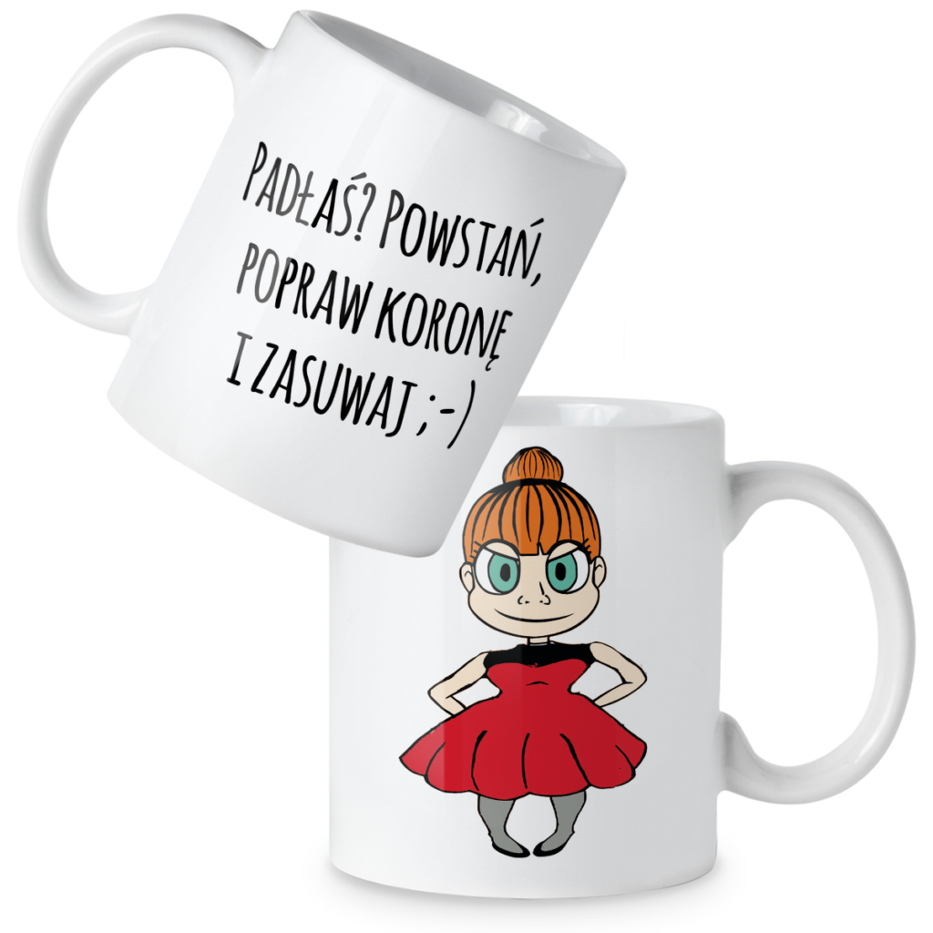 Kubek Padłaś powstań popraw koronę i zasuwaj