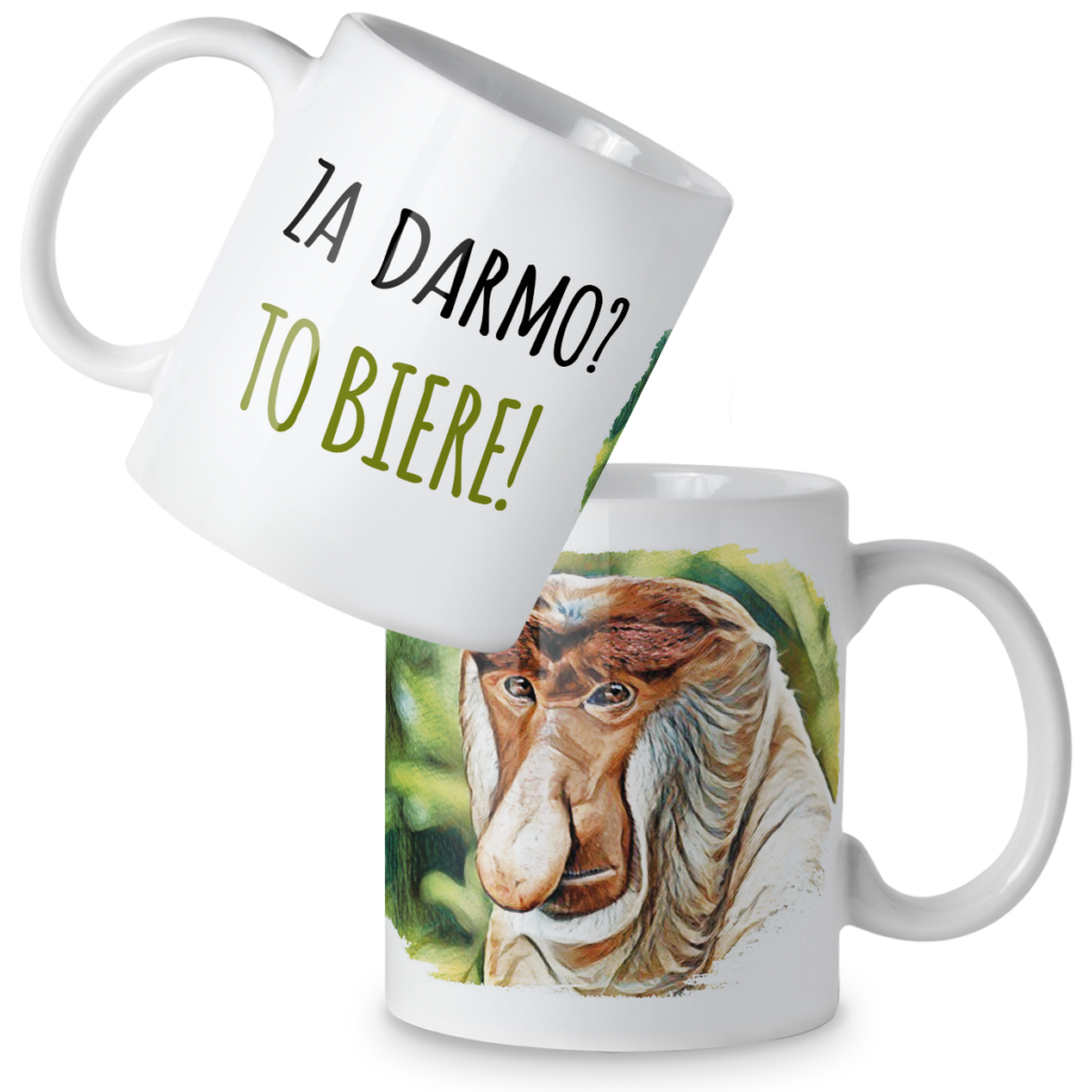 Kubek Nosacz za darmo to biere