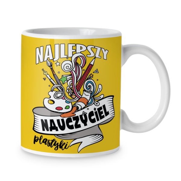 Kubek Najlepszy nauczyciel plastyki