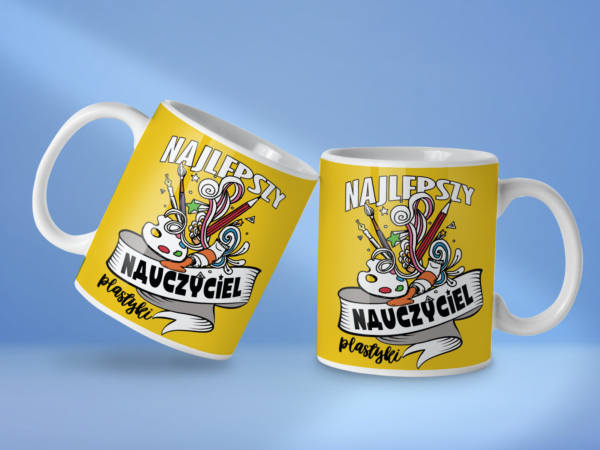 Kubek Najlepszy nauczyciel plastyki - obrazek 2