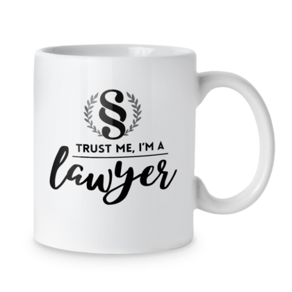 Kubek Trust me im a lawyer