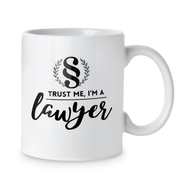 Kubek Trust me im a lawyer