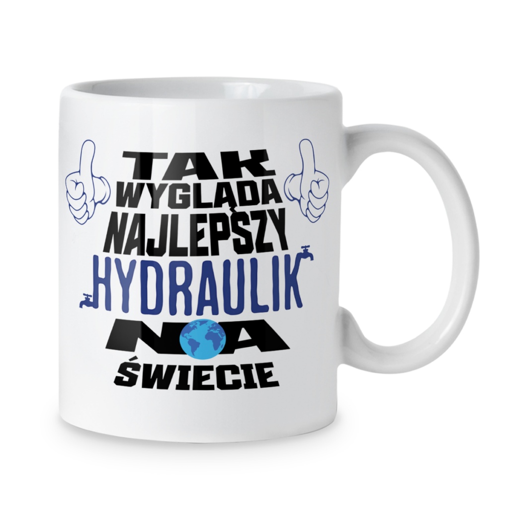 Kubek Tak wygląda najlepszy hydraulik na świecie