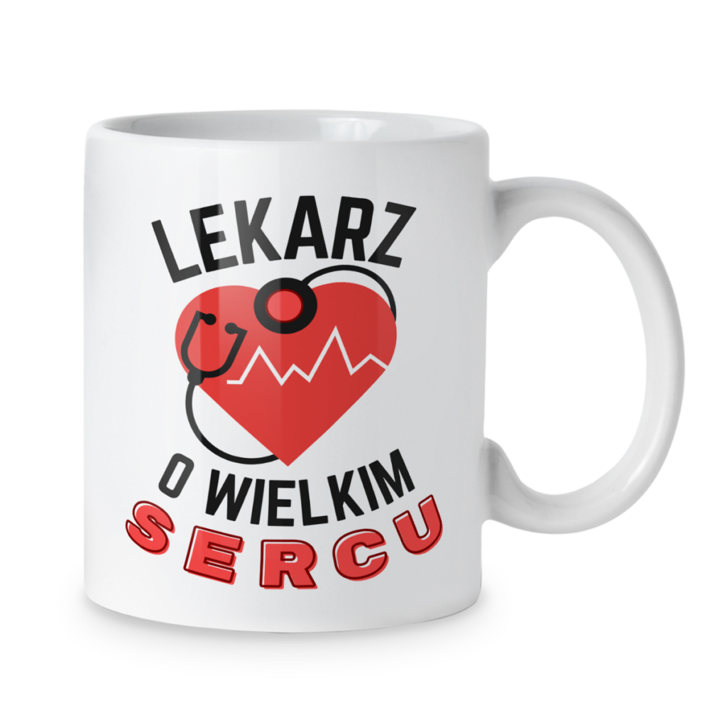 Kubek Lekarz o wielkim sercu