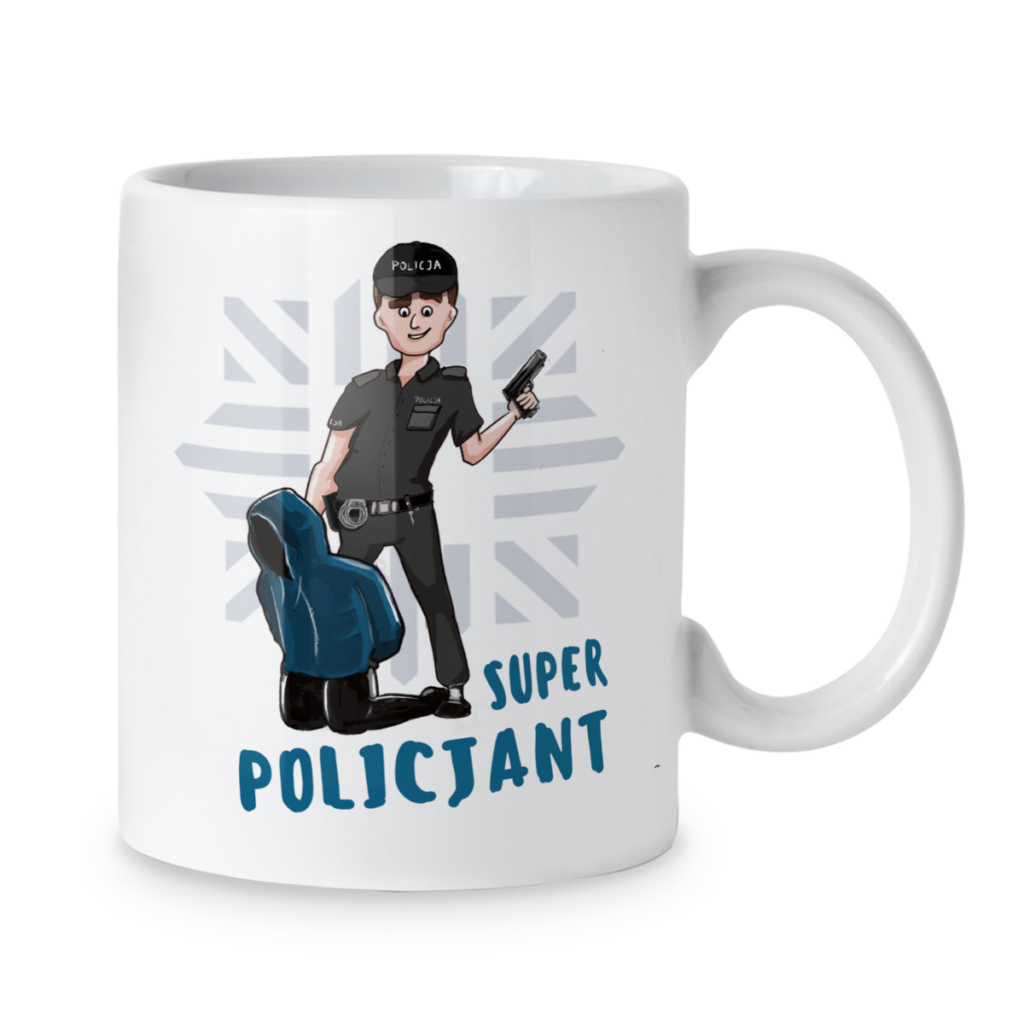 Kubek Super policjant