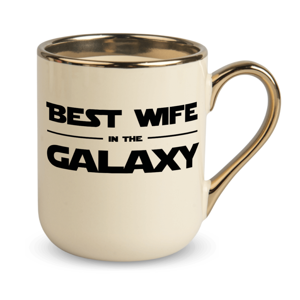 Kubek Elegant Best wife in the galaxy