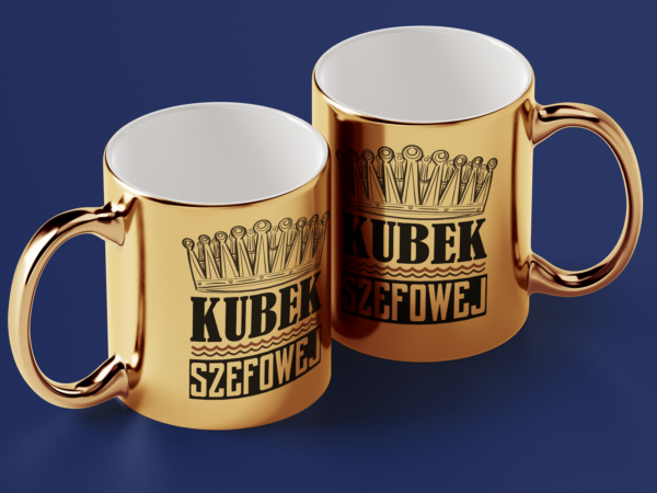 Kubek Złoty Kubek szefowej - obrazek 2