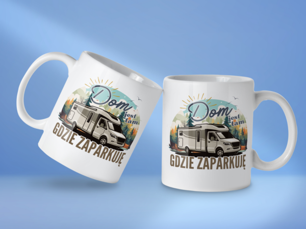 Kubek Dom jest tam gdzie zaparkuję - obrazek 2