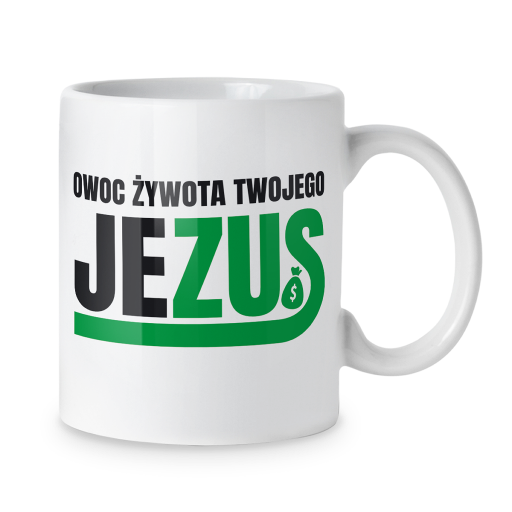 Kubek Owoc żywota twojego jezus