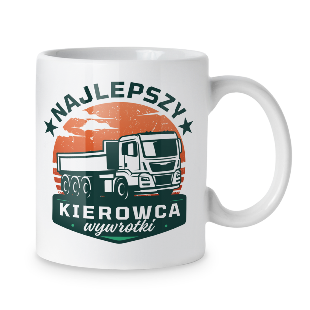 Kubek Najlepszy kierowca wywrotki