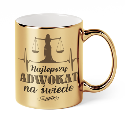 Kubek Złoty Najlepszy adwokat na świecie