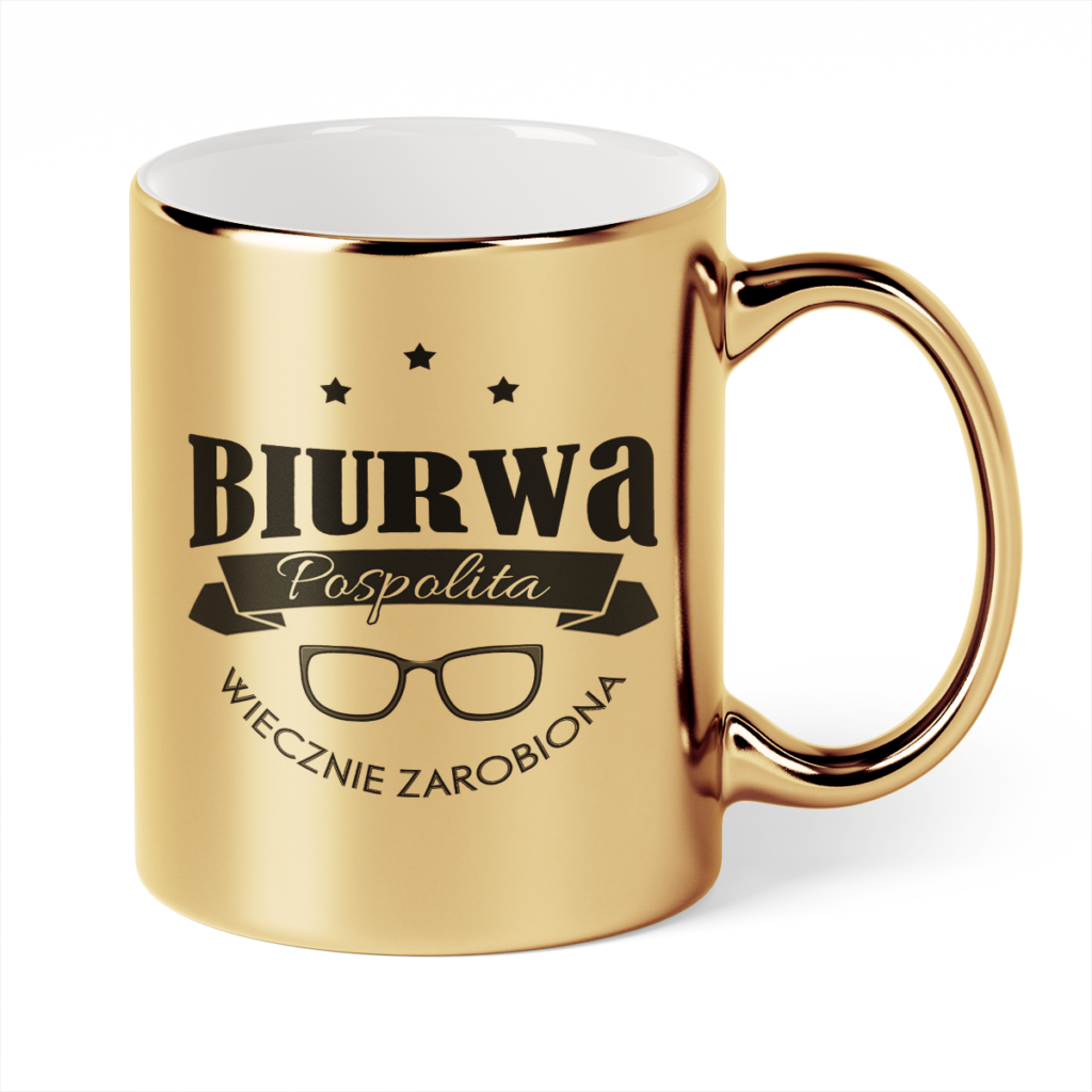 Kubek Złoty Biurwa pospolita wiecznie zarobiona