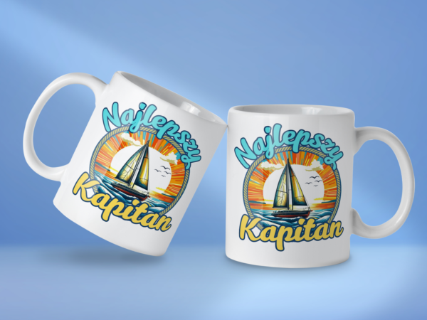 Kubek Najlepszy kapitan - obrazek 2