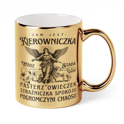 Kubek Złoty Jam jest kierowniczka wódz stada pasterz owieczek strażniczka spokoju pogromczyni chaosu