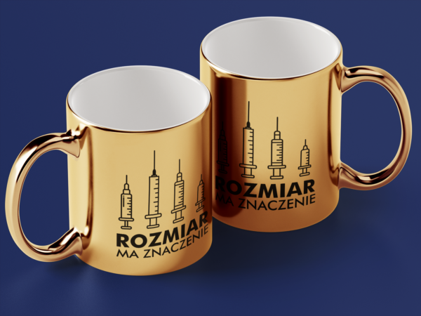 Kubek Złoty Rozmiar ma znaczenie medyk - obrazek 2