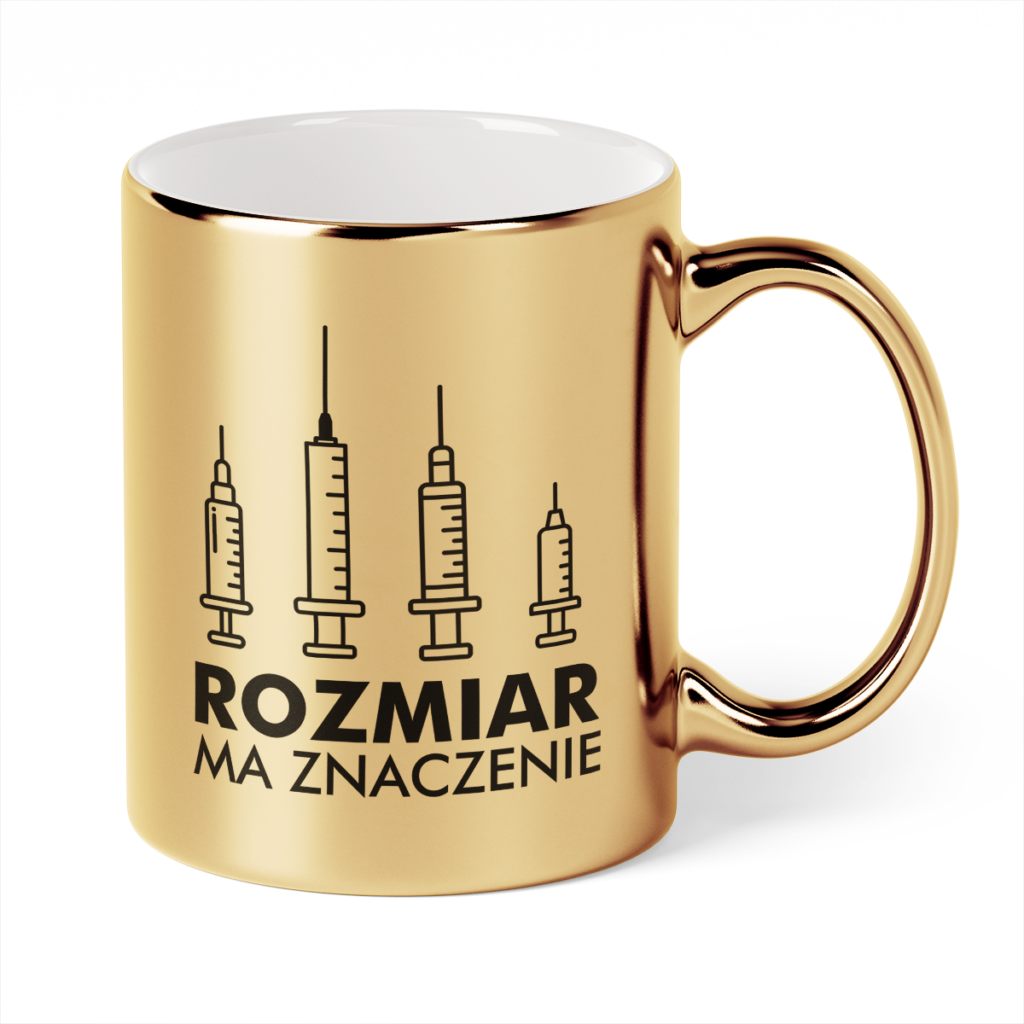 Kubek Złoty Rozmiar ma znaczenie medyk