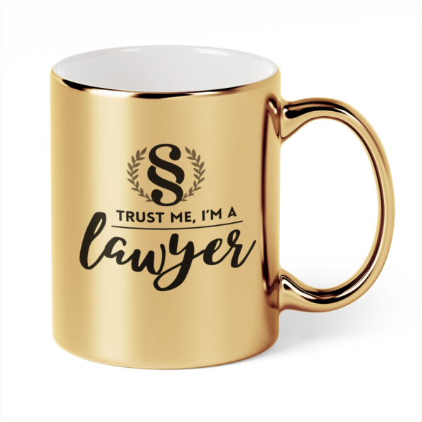 Kubek Złoty Trust me im a lawyer