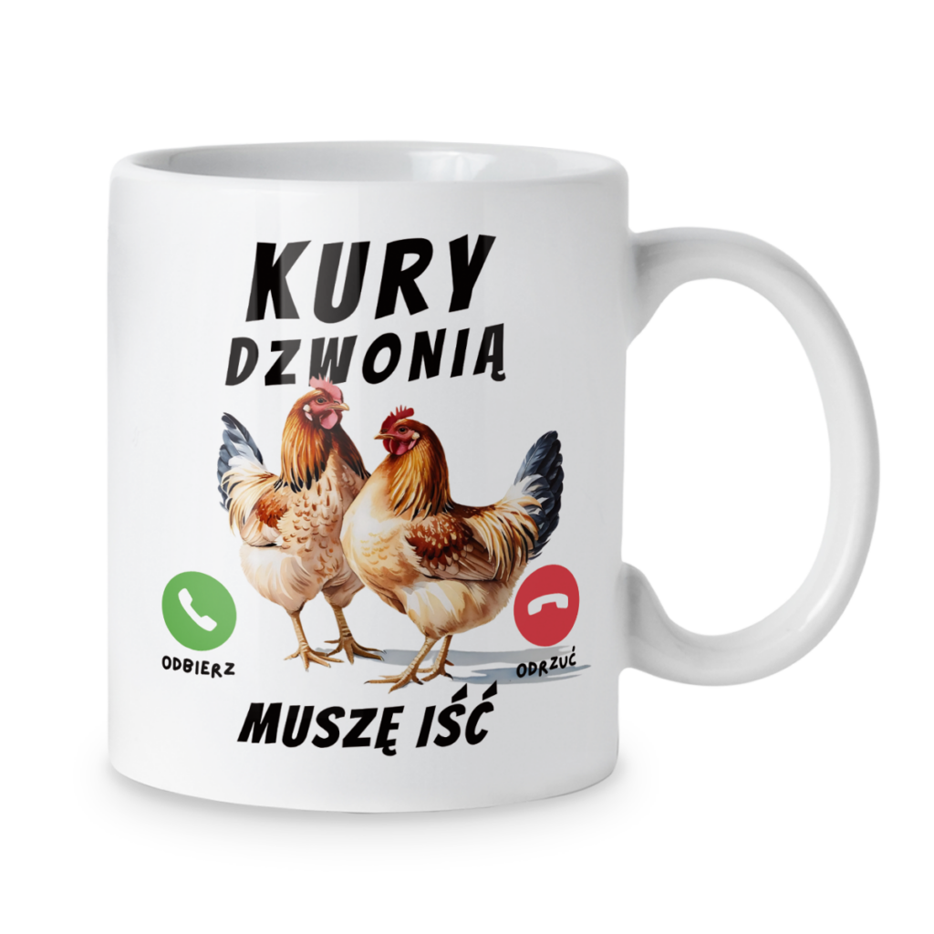 Kubek Kury dzwonią muszę iść
