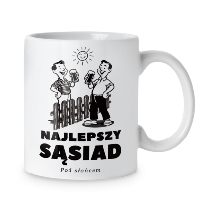 Kubek Najlepszy sąsiad pod słońcem