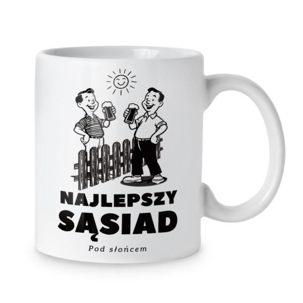 Kubek Najlepszy sąsiad pod słońcem